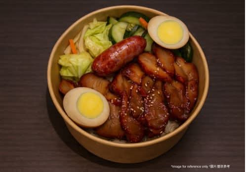 House Special BBQ Pork Rice  / 蜜汁叉燒飯